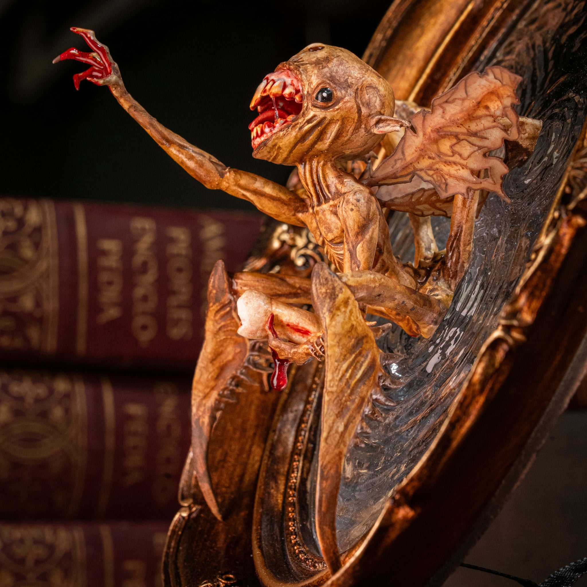 3D Printed Hellboy Tooth Fairy Figurine - Portal Mirror Gothic